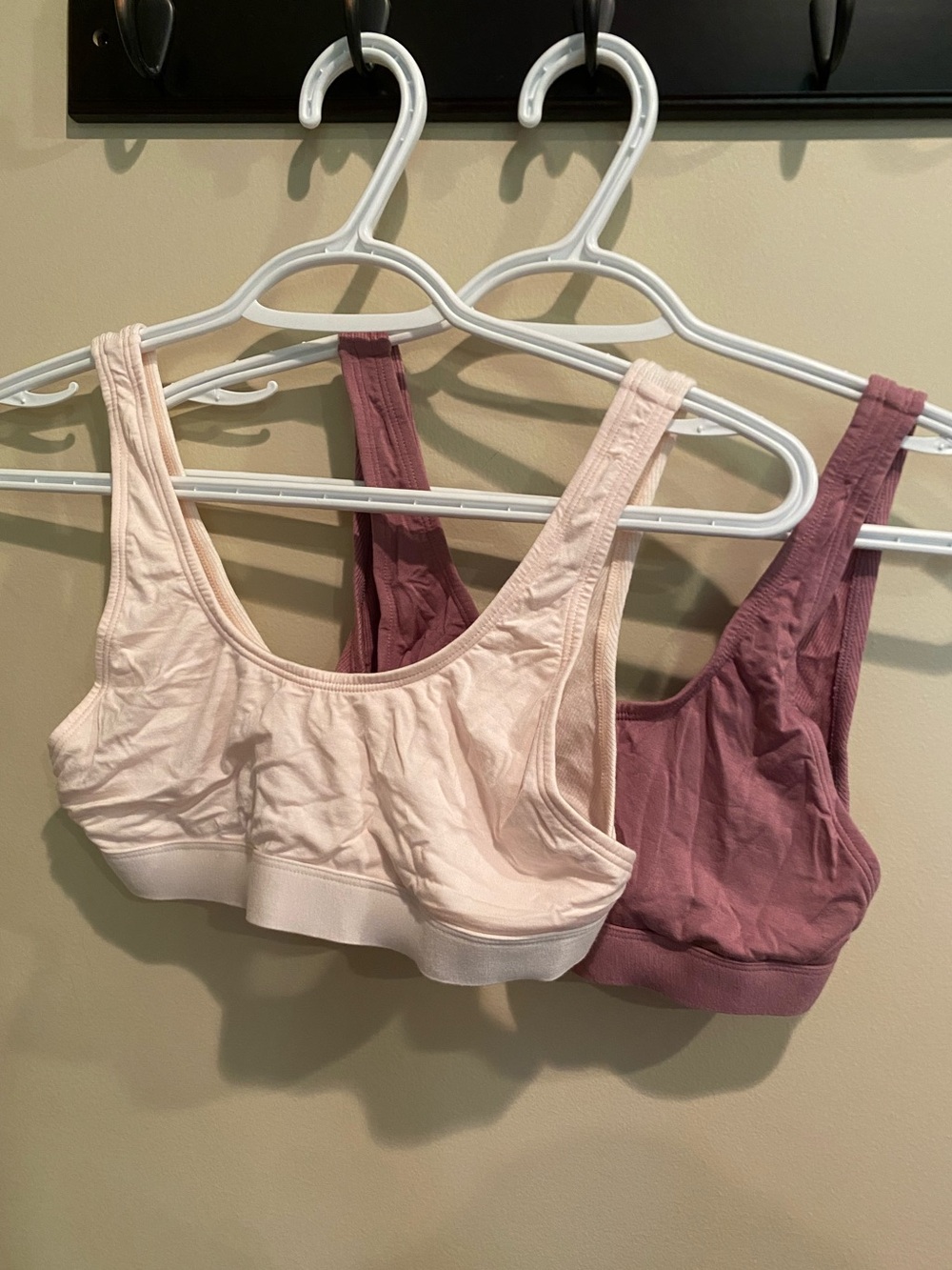 Two Pack BAMBOO soft scoop bralette